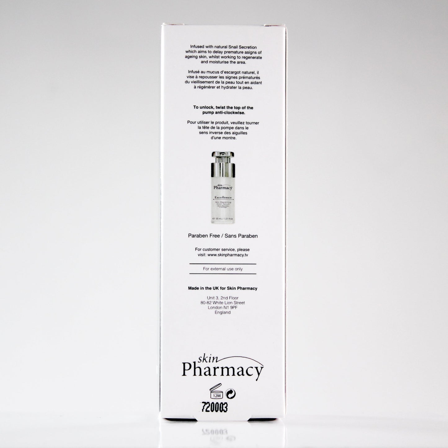 Excellence Skin Repairing Snail Serum 30ml