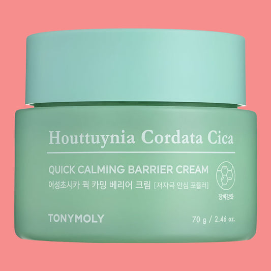TONYMOLY Houttuynia Cordata Cica Quick Calming Barrier Cream 70g