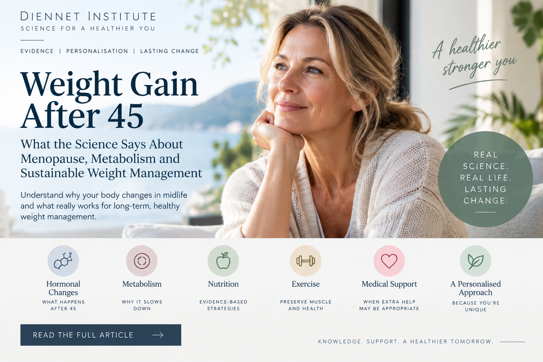 Weight Gain After 45: What the Science Says About Menopause, Metabolism and Sustainable Weight Management